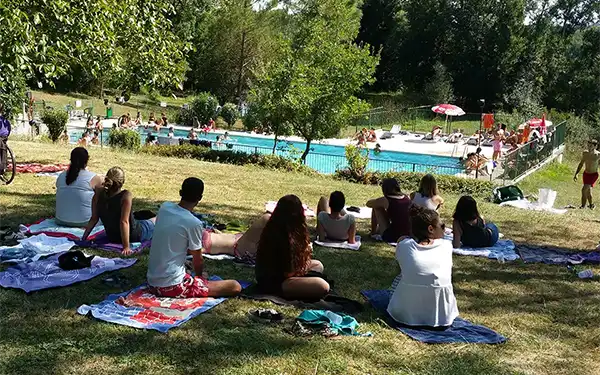 piscine camping lectoure Gers